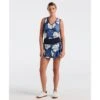 Original Penguin Women's Fuji Floral Tennis Skort In Black Iris(Womens Fuji Floral Tennis Skort Blue O1kbff17gg 417) 1 Original Penguin Women's Fuji Floral Tennis Skort In Black Iris(Womens Fuji Floral Tennis Skort Blue O1kbff17gg 417) -Original Penguin Shop O1KBFF17 417