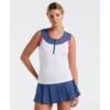 Original Penguin Women's Colourblock Tennis Tank Top In Bright White(Womens Colourblock Tennis Tank Top White O1kff018gg 118) -Original Penguin Shop O1KFF018 118