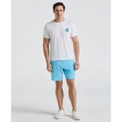 Original Penguin Trademark Graphic Tennis T-Shirt In Bright White(Trademark Graphic Tennis T Shirt White O1ksf009gg 118) -Original Penguin Shop O1KSF009 118 alt3