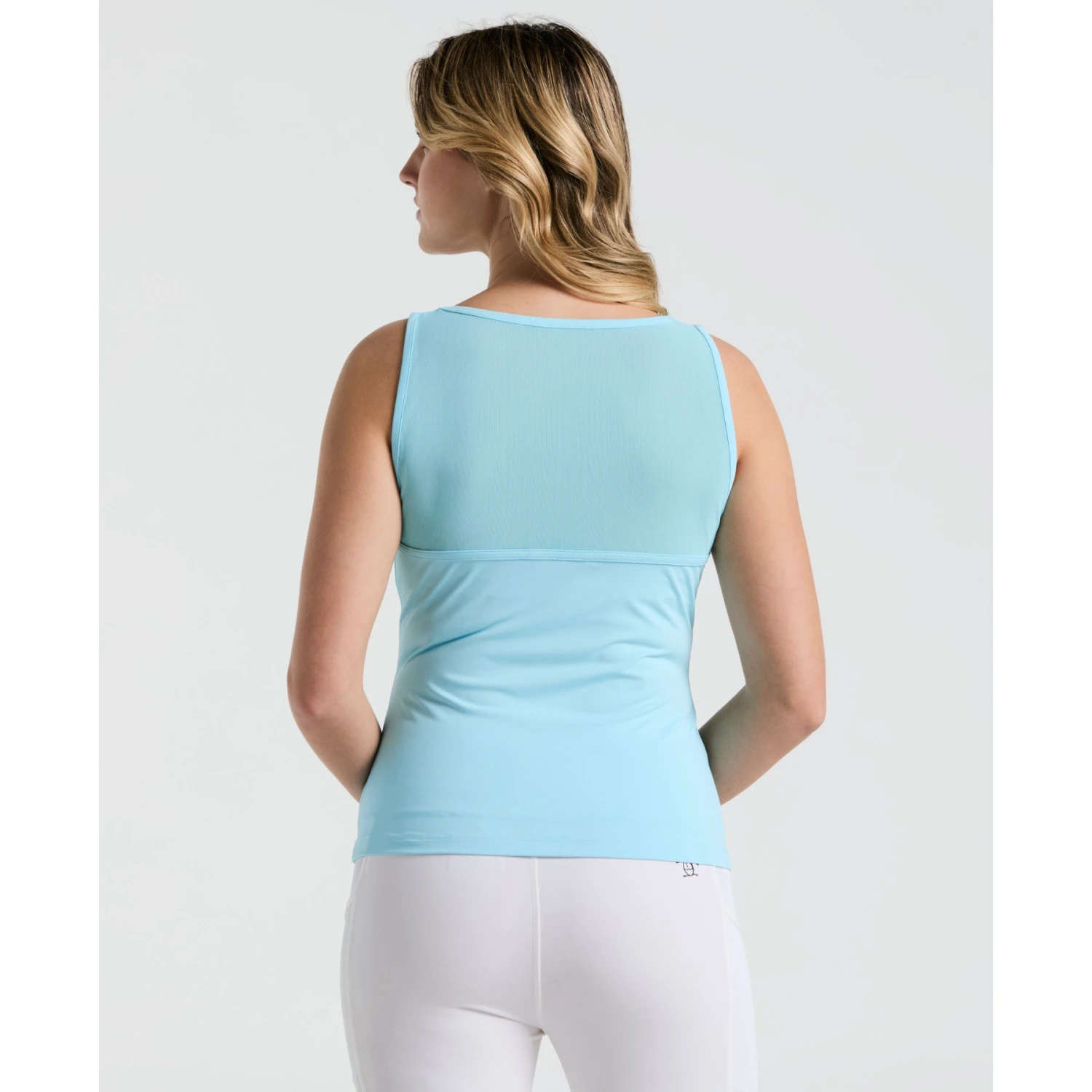 Original Penguin Women's Tennis Colour Block Tank Top In Castaway(Womens Tennis Colour Block Tank Top Blue O1ksf020gg 445) 4 Original Penguin Women's Tennis Colour Block Tank Top In Castaway(Womens Tennis Colour Block Tank Top Blue O1ksf020gg 445) - Image 2