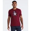 Original Penguin Overlap Pete Graphic T-Shirt In Cabernet(Overlap Pete Graphic T Shirt Red Ockf2553gp 605) -Original Penguin Shop OCKF2553 605