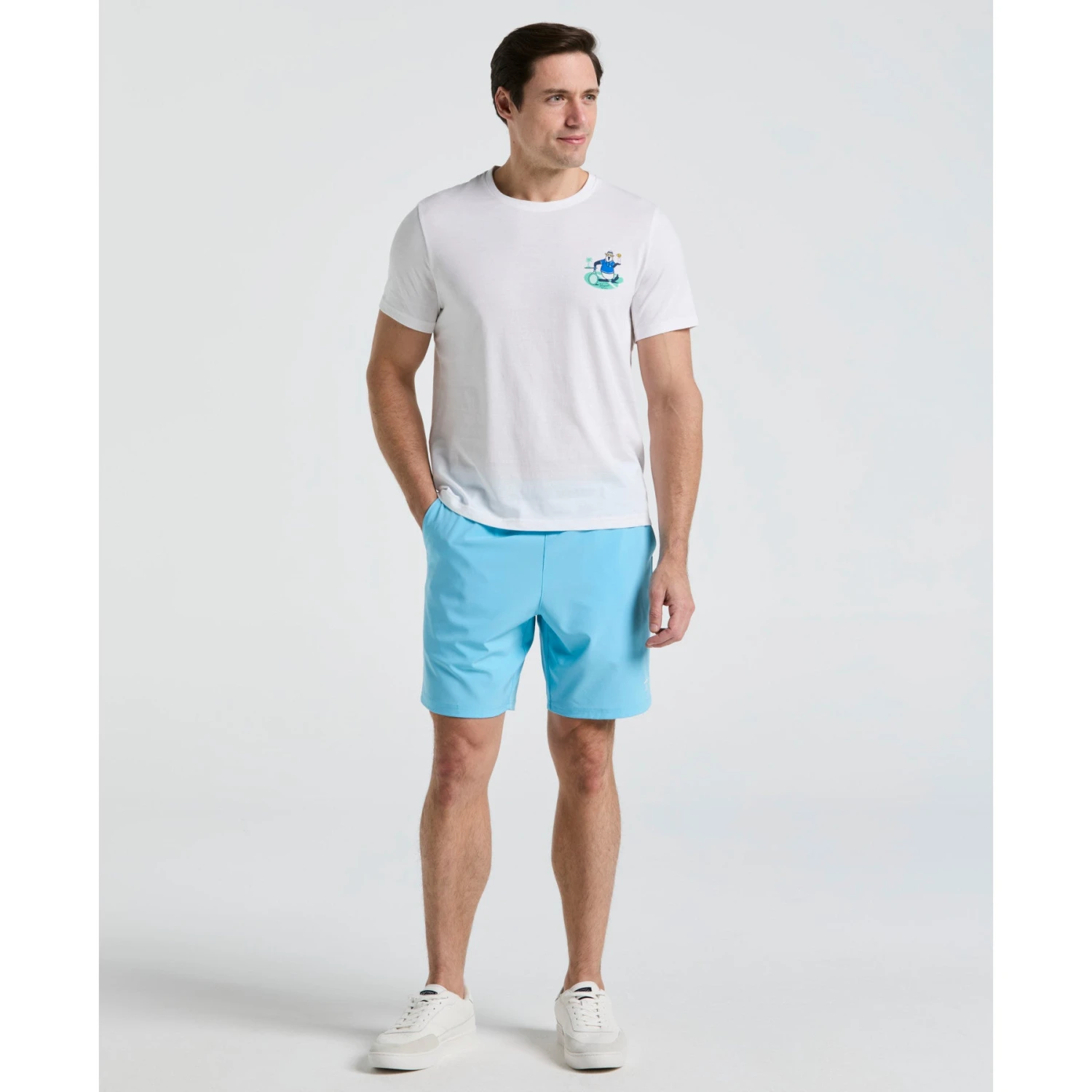 Original Penguin Performance Tennis Shorts In Blue Grotto(Solid Tennis Shorts Blue Ogbsc0f5gg 457) 3 Original Penguin Performance Tennis Shorts In Blue Grotto(Solid Tennis Shorts Blue Ogbsc0f5gg 457)