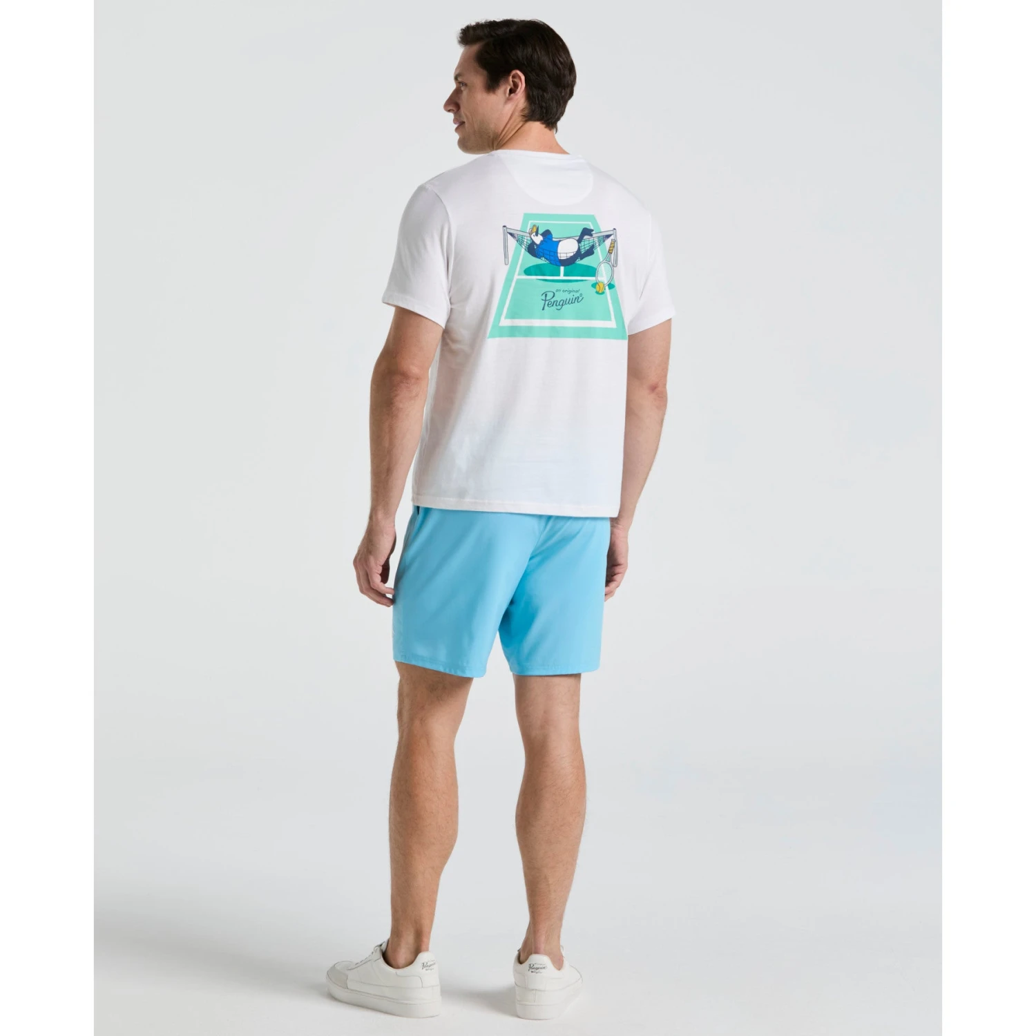 Original Penguin Performance Tennis Shorts In Blue Grotto(Solid Tennis Shorts Blue Ogbsc0f5gg 457) 4 Original Penguin Performance Tennis Shorts In Blue Grotto(Solid Tennis Shorts Blue Ogbsc0f5gg 457) - Image 2