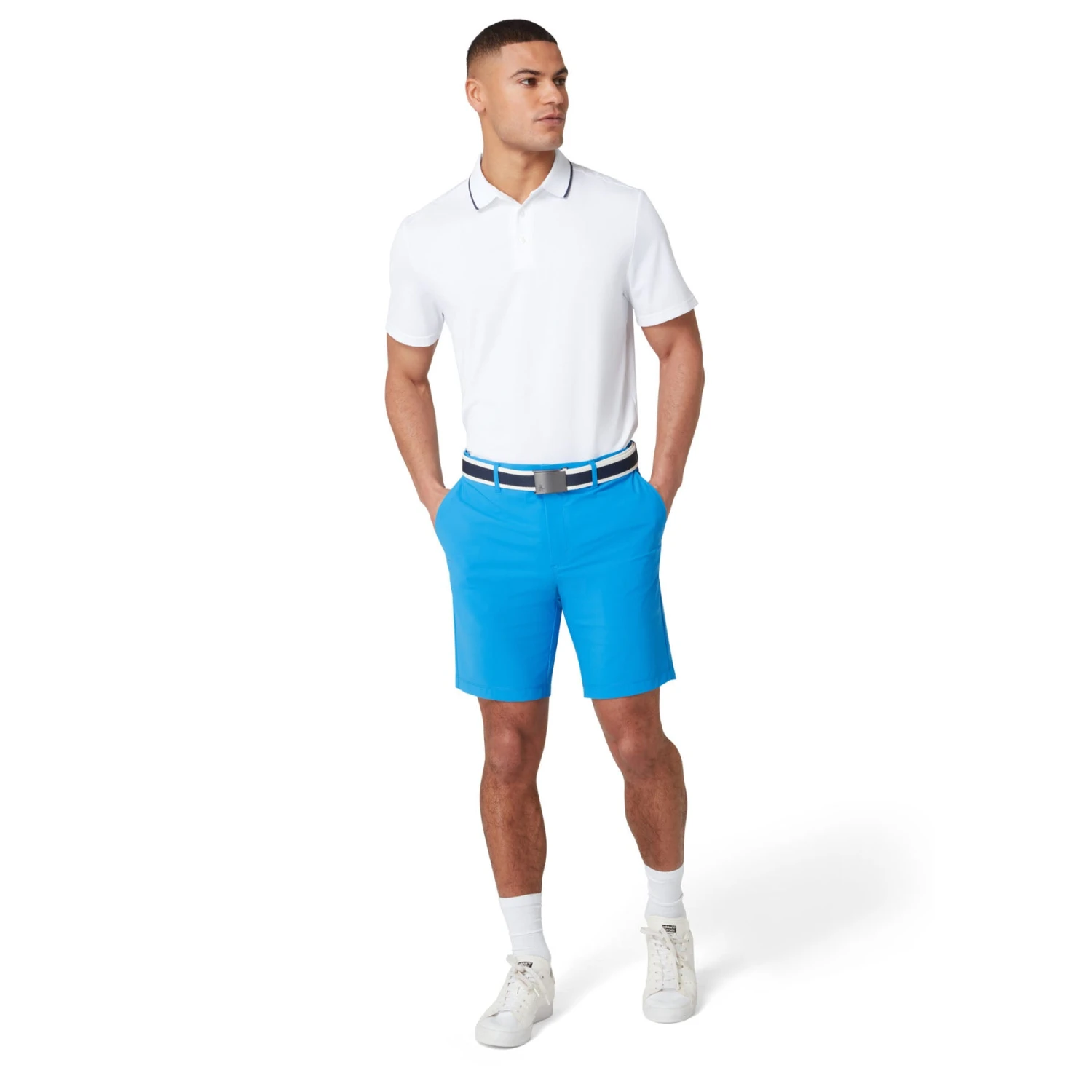 Original Penguin Earl Stretch Golf Belt In Black Iris(Earl Stretch Golf Belt Blue Pn06017ggg 417) 4 Original Penguin Earl Stretch Golf Belt In Black Iris(Earl Stretch Golf Belt Blue Pn06017ggg 417) - Image 2