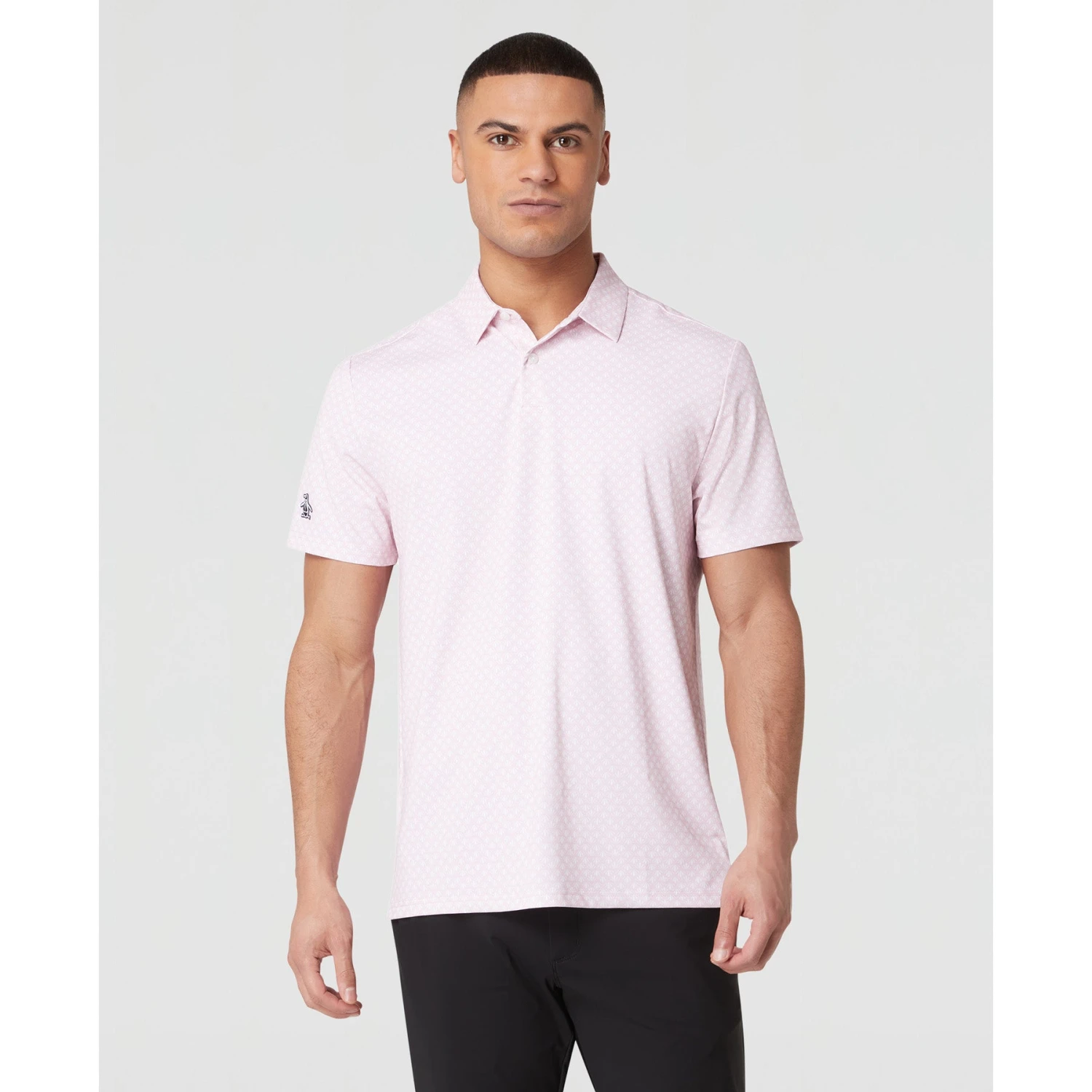 Original Penguin Retro Geo Print Golf Polo Shirt In Charm Pink(Retro Geo Print Golf Polo Shirt Pink Ogksc0e6gg 689) 3 Original Penguin Retro Geo Print Golf Polo Shirt In Charm Pink(Retro Geo Print Golf Polo Shirt Pink Ogksc0e6gg 689)