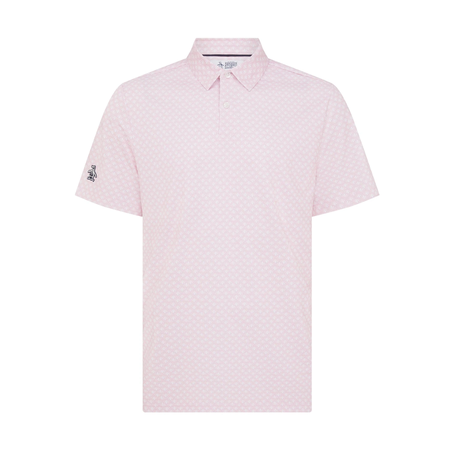 Original Penguin Retro Geo Print Golf Polo Shirt In Charm Pink(Retro Geo Print Golf Polo Shirt Pink Ogksc0e6gg 689) 7 Original Penguin Retro Geo Print Golf Polo Shirt In Charm Pink(Retro Geo Print Golf Polo Shirt Pink Ogksc0e6gg 689) - Image 5