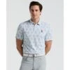 Original Penguin All Over Lattice Cocktail Print Earl Golf Polo Shirt In Bright White(All Over Lattice Cocktail Print Earl Golf Polo Shirt White Ogksf015gg 118) -Original Penguin Shop OGKSF015 118