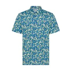 Original Penguin Pete's Coconut Caddy Golf Polo Shirt In Galaxy Blue(Petes Coconut Caddy Golf Polo Shirt Blue Ogksf022gg 401) -Original Penguin Shop OGKSF022401 01 scaled 1