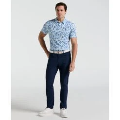 Original Penguin Pete's Coconut Caddy Golf Polo Shirt In Bright White(Petes Coconut Caddy Golf Polo Shirt White Ogksf022gg 118) -Original Penguin Shop OGKSF022 118 alt3