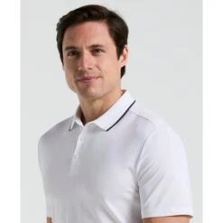 Original Penguin The Caddy Golf Polo Shirt In Bright White(The Caddy Golf Polo Shirt White Ogksf042gg 118) -Original Penguin Shop OGKSF042 118 alt2