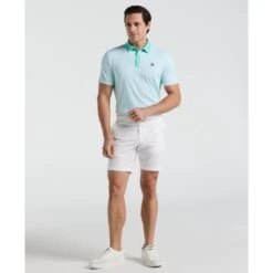 Original Penguin Pete's Tee Time Golf Polo In Pool Blue(Petes Tee Time Golf Polo Shirt Blue Ogksf045gg 445) -Original Penguin Shop OGKSF045 445 alt3