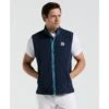 Original Penguin Heritage Lightweight Packable Golf Gilet In Black Iris(Heritage Lightweight Packable Golf Gilet Blue Ogvsf010gg 417) -Original Penguin Shop OGVSF010 417