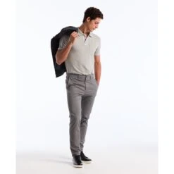 Original Penguin Slim Fit Chinos In Castlerock(Slim Fit Chinos Grey Opbb0022gp 022) -Original Penguin Shop OPBB0022 022 alt3
