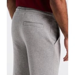 Original Penguin Sticker Pete Fleece Joggers In Rain Heather(Sticker Pete Fleece Joggers Grey Opbb0400gp 080) -Original Penguin Shop OPBB0400 080 alt3