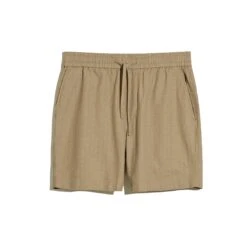 Original Penguin 6" Linen Blend Shorts In Travertine(6 Linen Blend Shorts Beige Ophm2500gp 254) -Original Penguin Shop OPHM2500 254 4