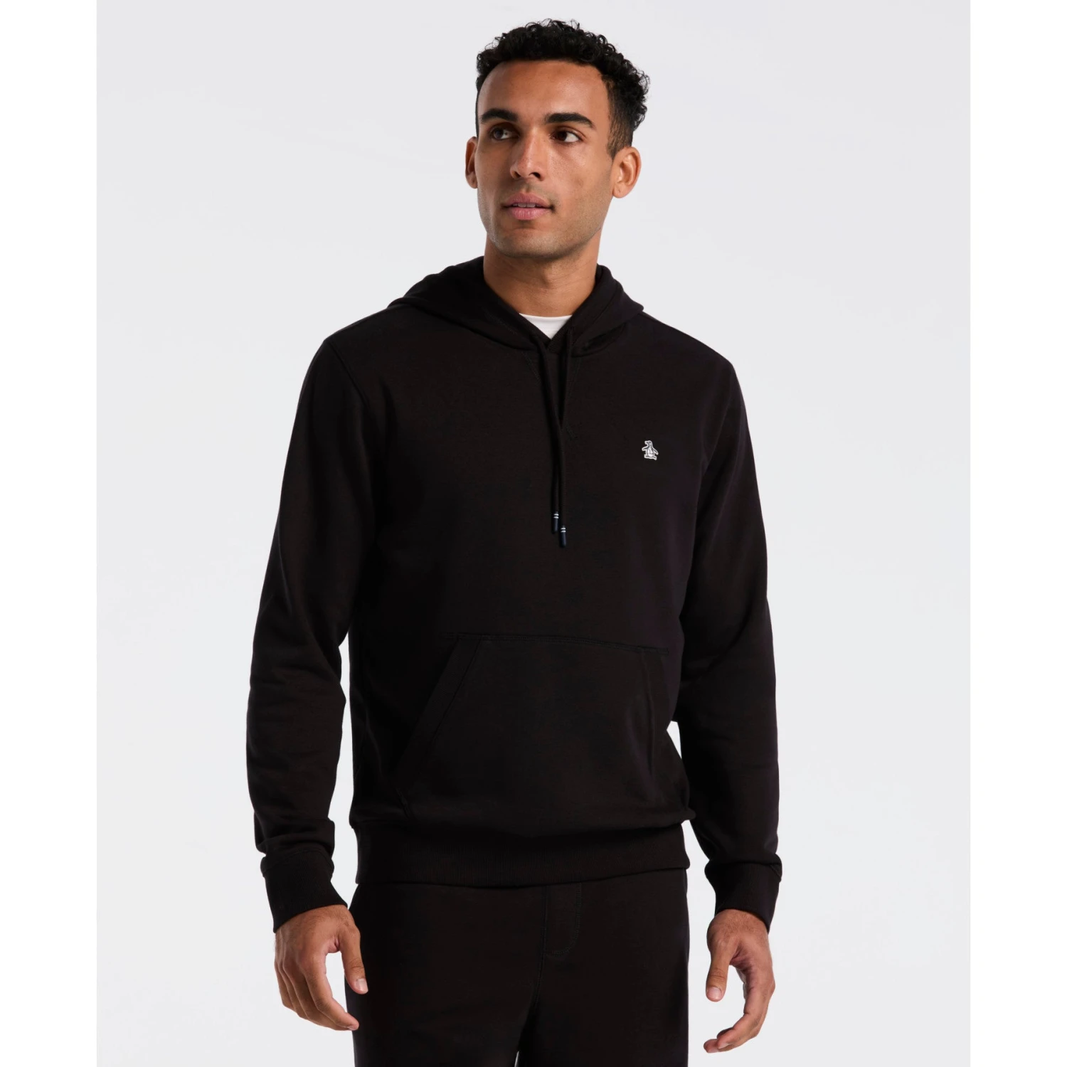 Original Penguin Sticker Pete Hoodie In True Black(Sticker Pete Hoodie Black Opkb0040gp 010) 3 Original Penguin Sticker Pete Hoodie In True Black(Sticker Pete Hoodie Black Opkb0040gp 010)