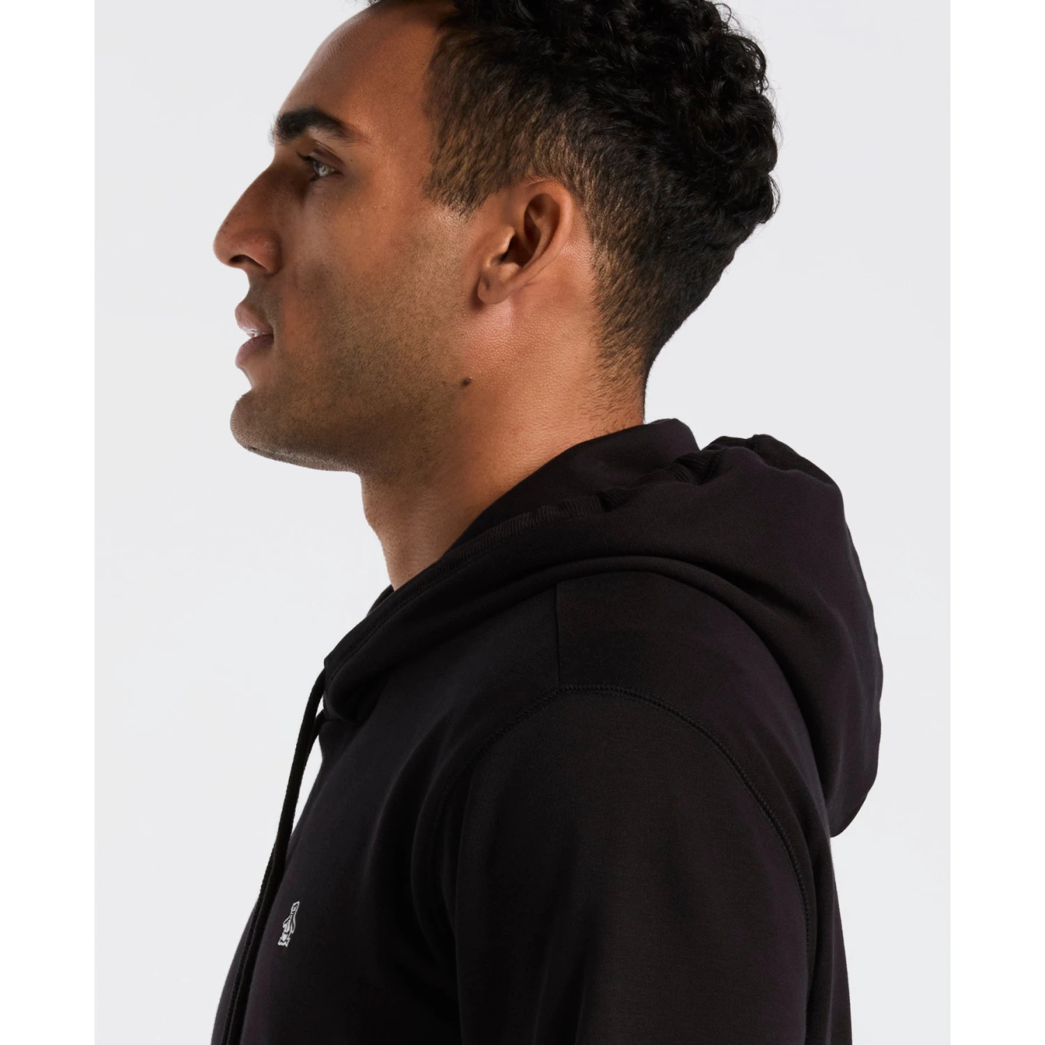 Original Penguin Sticker Pete Hoodie In True Black(Sticker Pete Hoodie Black Opkb0040gp 010) 5 Original Penguin Sticker Pete Hoodie In True Black(Sticker Pete Hoodie Black Opkb0040gp 010) - Image 3