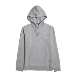 Original Penguin Sticker Pete Hoodie In Rain Heather(Sticker Pete Hoodie Grey Opkb0040gp 080) -Original Penguin Shop OPKB0040 080 alt4