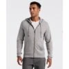 Original Penguin Sticker Pete Full Zip Hoodie In Rain Heather(Sticker Pete Full Zip Hoodie Grey Opkb0400gp 080) -Original Penguin Shop OPKB0400 080