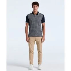 Original Penguin Mini Jacquard Polo Shirt In Dark Sapphire(Mini Jacquard Polo Shirt Blue Opkf2503gp 413) 9 Original Penguin Mini Jacquard Polo Shirt In Dark Sapphire(Mini Jacquard Polo Shirt Blue Opkf2503gp 413) -Original Penguin Shop OPKF2503 413 alt3