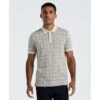 Original Penguin Geometric Jacquard Polo Shirt In Birch(Geometric Jacquard Polo Shirt Beige Opkf2507gp 252) 1 Original Penguin Geometric Jacquard Polo Shirt In Birch(Geometric Jacquard Polo Shirt Beige Opkf2507gp 252) -Original Penguin Shop OPKF2507 252