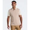 Original Penguin Martini Print Polo Shirt In Birch(Martini Print Polo Shirt Beige Opkf2512gp 252) 1 Original Penguin Martini Print Polo Shirt In Birch(Martini Print Polo Shirt Beige Opkf2512gp 252) -Original Penguin Shop OPKF2512 252