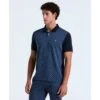 Original Penguin Martini Print Polo Shirt In Dark Sapphire(Martini Print Polo Shirt Blue Opkf2512gp 413) 1 Original Penguin Martini Print Polo Shirt In Dark Sapphire(Martini Print Polo Shirt Blue Opkf2512gp 413) -Original Penguin Shop OPKF2512 413