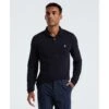 Original Penguin Pique Long Sleeve Polo Shirt In Dark Sapphire(Pique Long Sleeve Polo Shirt Blue Opkf2526gp 413) -Original Penguin Shop OPKF2526 413