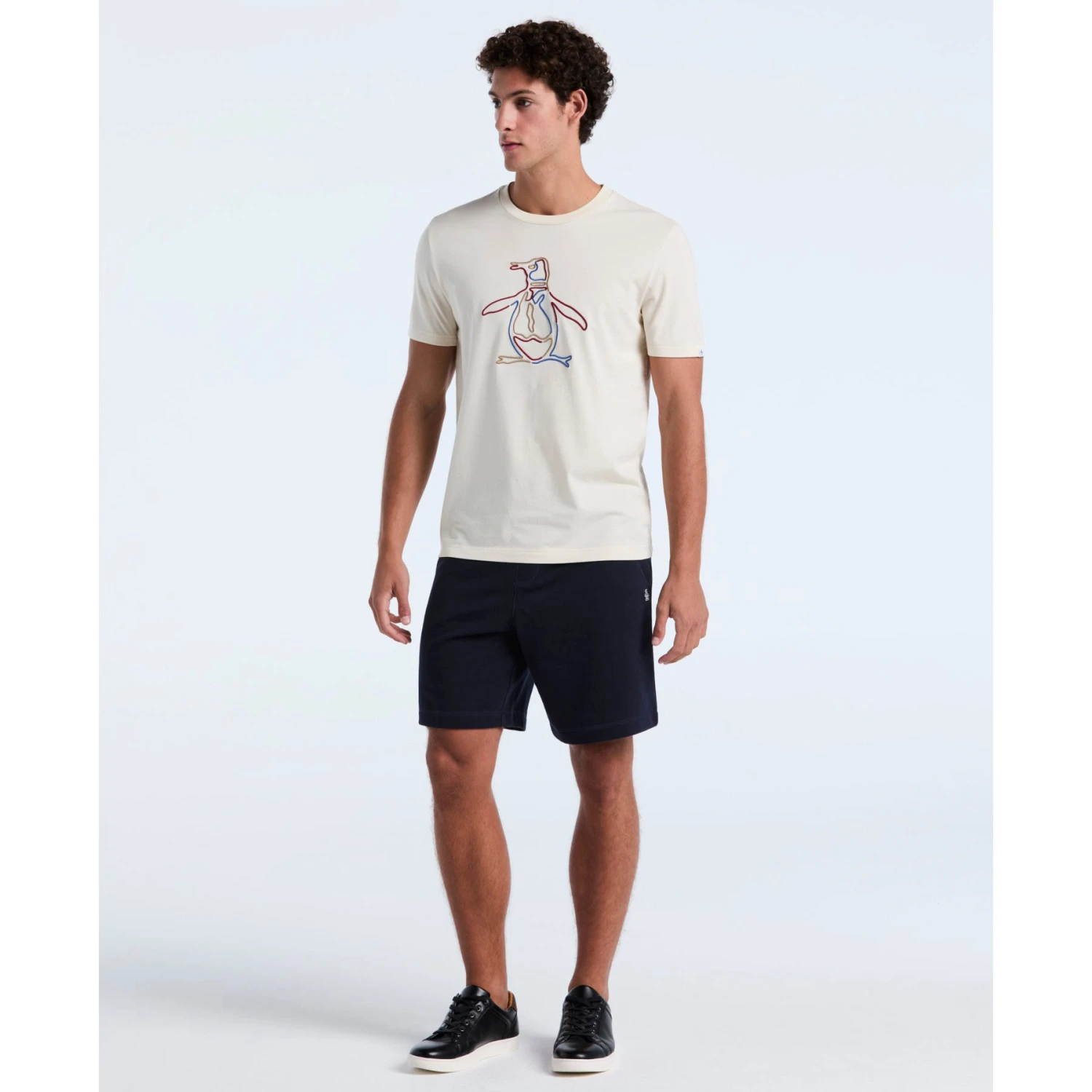 Original Penguin Outline Pete Graphic T-Shirt In Birch(Outline Pete Graphic T Shirt Beige Opkf2559gp 252) 6 Original Penguin Outline Pete Graphic T-Shirt In Birch(Outline Pete Graphic T Shirt Beige Opkf2559gp 252) - Image 4