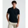 Original Penguin Icons Tipped Polo Shirt In Dark Sapphire(Organic Cotton Tv Pete Polo Blue Opkf3808gp 413) -Original Penguin Shop OPKF3808 413 7728861d 7d39 440e a4a5 56446b80e565