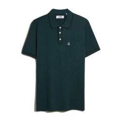 Original Penguin Earl Pique Polo Shirt In Reflecting Pond(Earl Pique Polo Shirt Blue Opksb690gp 470) -Original Penguin Shop OPKSB690 470 alt4