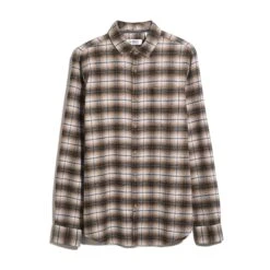 Original Penguin Plaid Flannel Shirt In Tigers Eye(Plaid Flannel Shirt Brown Opwf2517gp 218) 11 Original Penguin Plaid Flannel Shirt In Tigers Eye(Plaid Flannel Shirt Brown Opwf2517gp 218) -Original Penguin Shop OPWF2517 218 alt4