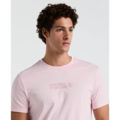 Original Penguin HD Tonal Logo T-Shirt In Parfait Pink(Hd Tonal Logo Tee Pink Opkf2465gp 673) -Original Penguin Shop a9lvyu9jncvvxlp7emuq