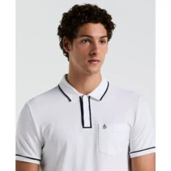 Original Penguin Earl Pique Polo Shirt In Bright White(Earl Pique Polo White Opkb0690gp 118) -Original Penguin Shop cfmtwcxnyncakmuy0kus