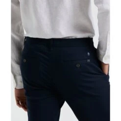 Original Penguin Slim Fit Chinos In Dark Sapphire(Flat Front Core Chino Pants Blue Opbb0022gp 413) -Original Penguin Shop d8k0fpbjljqag4msqb1s