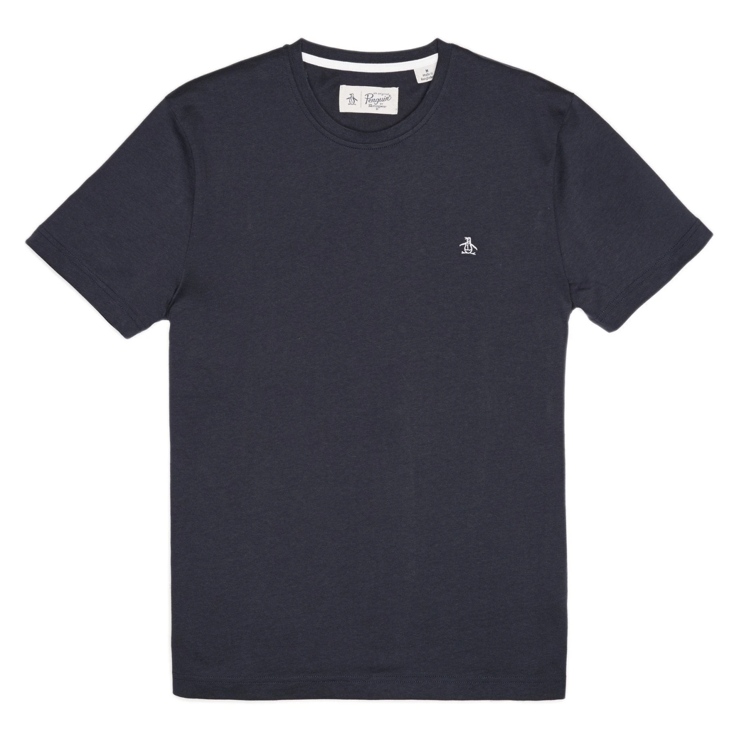 Original Penguin Pin Point Embroidered Logo Organic Cotton T-Shirt In Dark Sapphire(Pin Point Embroidered Logo Organic Cotton T Shirt Blue Opkb0903gp 413) 7 Original Penguin Pin Point Embroidered Logo Organic Cotton T-Shirt In Dark Sapphire(Pin Point Embroidered Logo Organic Cotton T Shirt Blue Opkb0903gp 413) - Image 5