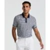 Original Penguin Jaquard Check Polo Shirt In Dark Sapphire(Jaquard Check Polo Shirt Blue Opkm2517gp 413) -Original Penguin Shop ki5rrrqfhpizo4iydxue