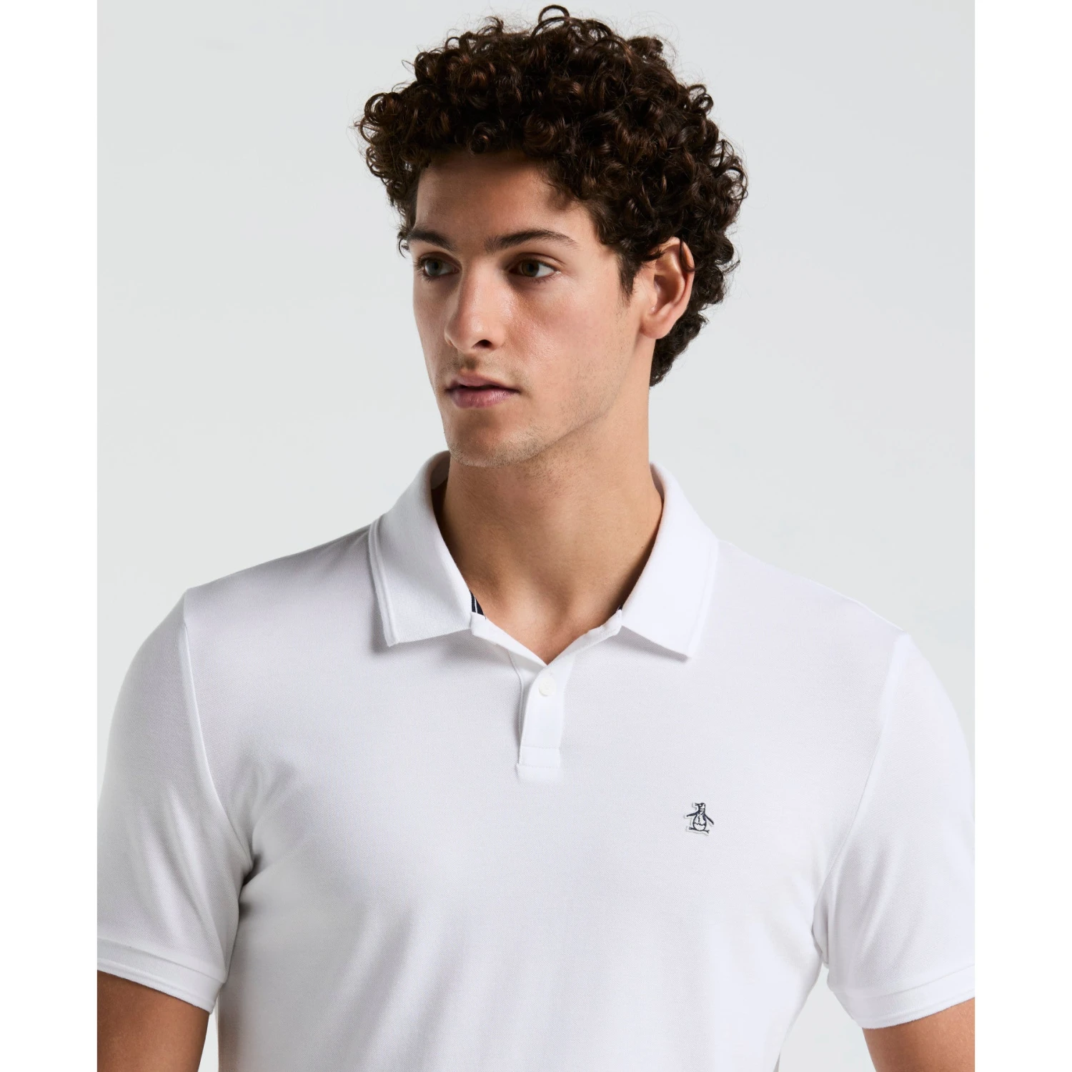 Original Penguin Daddy Pique Polo Shirt In Bright White(Daddy Pique Polo White Opkb0015gp 118) 5 Original Penguin Daddy Pique Polo Shirt In Bright White(Daddy Pique Polo White Opkb0015gp 118) - Image 3