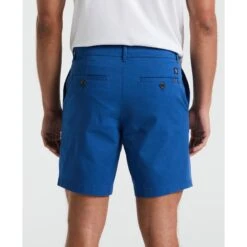 Original Penguin Chino Shorts In Blue Quartz(Chino Shorts Blue Ophsb023gp 975) -Original Penguin Shop ophsb023 975 alt3