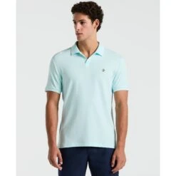 Original Penguin Icons Tipped Polo Shirt In Spa Retreat(Icons Tipped Polo Shirt Blue Opkf3808gp 477)
