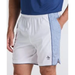 Original Penguin Net Graphic Performance Tennis Shorts In Bright White(Net Graphic Performance Tennis Shorts White O1bff000gg 118) -Original Penguin Shop qdlonrrslyofe3mgnzv7