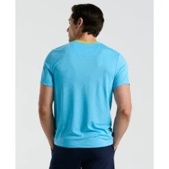 Original Penguin Performance Ventilated Ombre Tennis T-Shirt In Blue Grotto(Performance Ventilated Ombre Tennis T Shirt Blue O1ksf017gg 457) -Original Penguin Shop tj4yct0gi5fomseqyeao
