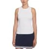 Original Penguin Women's Ribbed Tennis Tank Top In Bright White(Ribbed Tennis Tank Top White O1kse016gg 118) -Original Penguin Shop vaoaav6cokufdnwn4t11